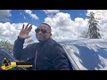 Otile Brian Arrives in his new Range Rover At Brian Chira Burial