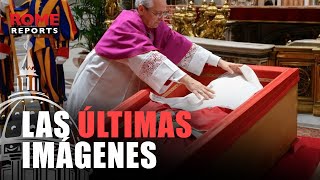Thumbnail for SOLO VÍDEO: Estas son las últimas imágenes del féretro abierto del papa Francisco