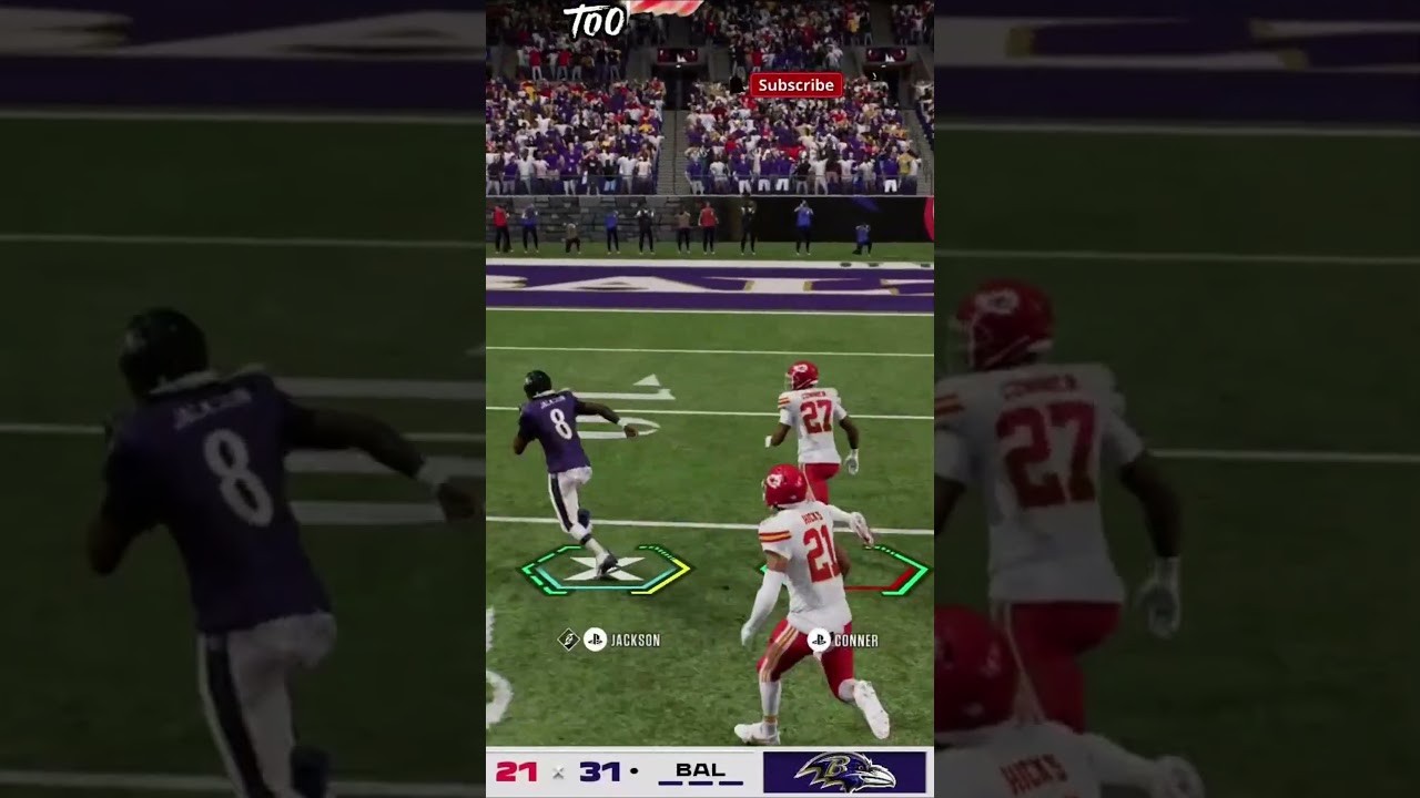 Lamar Jackson Is A Cheat Code on #madden26 #nfl #maddencommunity #short