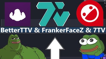On OBS enable 7TV, BTTV & FrankerFaceZ emotes | How to 2024