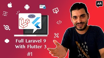 #1 Laravel Setup | Full #laravel  9 with #flutter  3 Course | Arabic