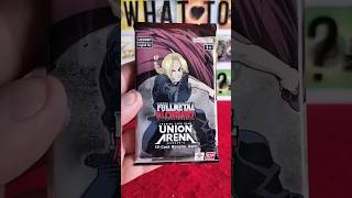 What To Open Next!? 2025 Union Arena FULLMETAL ALCHEMIST Booster Pack UE09BT
