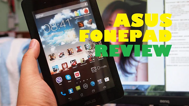 Revisão do Asus Fonepad - Tablet Android com Capacidade de Telefone por PHP 15k