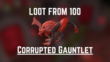 BATTLE-SCAPE RSPS /LOOT FROM 100 CORRUPTED GAUNTLET