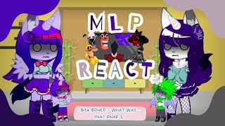 MLP React - FNF Vs FNAF 2 BONED WHAT WAS THAT | FNF Mod