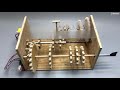 How to make 5 Speed Gearbox +R from plywood