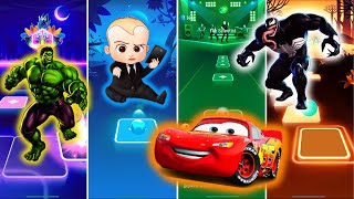 Hulk vs Boss baby vs McQueen vs Venon Tiles EDM Ruh