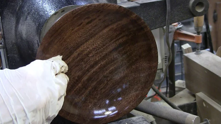 How I make Friction Polish - French Polish Wood Turning