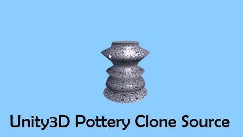Pottery Clone Game Unity3D Template