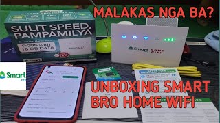 Unboxing Smart Bro Home Wifi For Only 995 With free 10gb