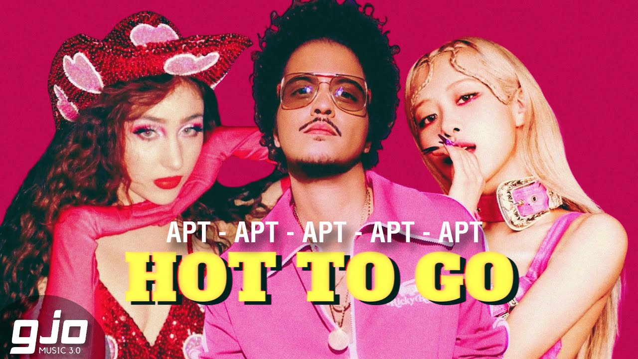 Watch ROSÉ, Bruno Mars, Chappell Roan - 'HOT TO GO! / APT' (Mashup!) on YouTube Watch ROSÉ, Bruno Mars, Chappell Roan - 'HOT TO GO! / APT' (Mashup!) on YouTube