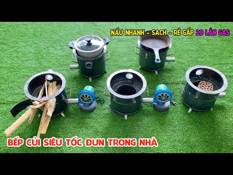 Video Bếp Củi Không Khói C30 Tiết Kiệm Gấp 20 Lần Dùng Gas -... - youtube