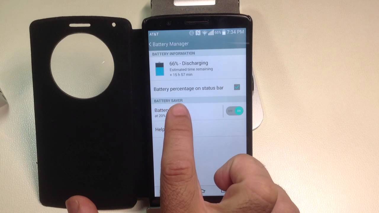 LG G3 Tips: How to use battery Saver