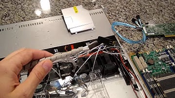 Supermicro 1u server build - X9DRD-LF dual Xeon 2011 - CSE-815 Chassis - Part 1