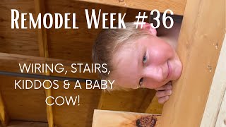 REMODEL UPDATE!  Week 36 - DO WE HAVE A COW BABY YET?!!