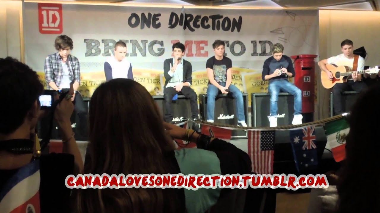 One Direction: More Than This Performance for Go1Den Ticket Winners (December 3rd)