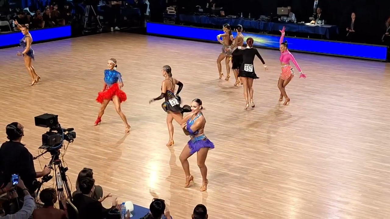 Pecchia Alessia |Campionato del Mondo 2023 WDSF  solo Latin female |Calvía  Spagna |cha cha