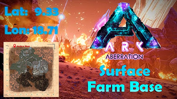 Aberration Surface Farm Base Design | ARK: Survival Evolved Official