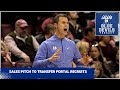 How difficult of a sales pitch is jon scheyer making in transfer portal  duke blue devils podcast