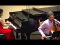 CVCMF 2014 / Sergei Rachmaninoff - Sonata for Cello &amp; Piano in g minor, Op. 19. 4th mvmt.