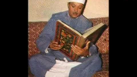 القارئ الشيخ عبد الباسط سورة القمر والرحمن والحاقه النسخه الاصليه من ادفون باسوان ١٩٦٨