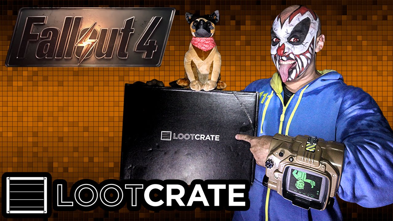 Fallout 4 Limited Edition Loot Crate Unboxing- Karcamo Gaming