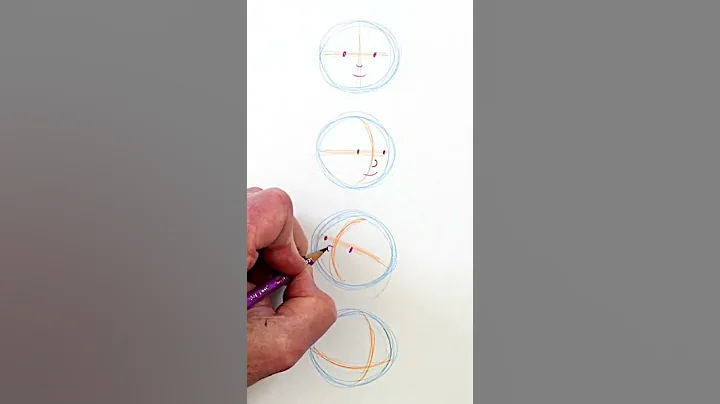 Quick Tip to Draw Cartoon Heads in Different angles