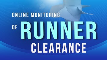 Online monitoring of runner clearance