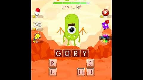 Word Monsters Level 73 Answers Solved Walkthrough Solution