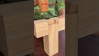 Wood Mortise 1! #woodworkingguide #shorts #woodworking