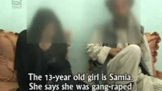 Young Afghan girls who are gang-raped by warlords cry for justice