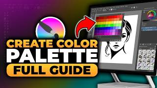How To Create a Color Palette in Krita (FAST & EASY) | 100% WORKS | NO Yapping, To The Point!