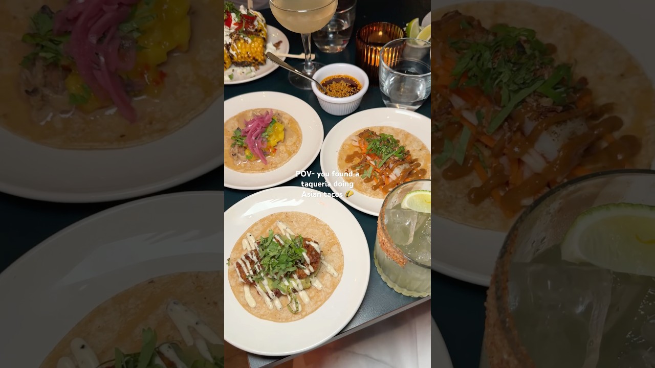 Absolutely delicious Asian fusion tacos at Ta-Ko 😍