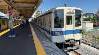 東武野田線8000系81117F 高柳駅発車