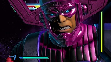 Beating galactus in 1 minute and 17 second (very hard difficulty) - UMVC3