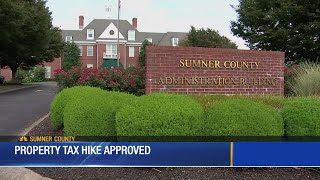 Sumner County passes property tax increase