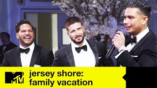 Pauly D, Vinny & Ronnie's Best Men Speeches | Jersey Shore Family Vacation 2