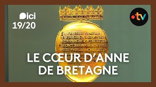 Le reliquaire du cœur d'Anne de Bretagne retrouve sa place au musée Dobrée