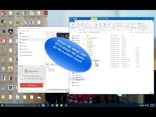 HOW TO INSTALL PES 2010 (SI TA INSTALOJM PES 2010) - YouTube