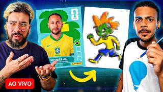AO VIVO com Alleno - E se seleções da Copa fossem personagens?