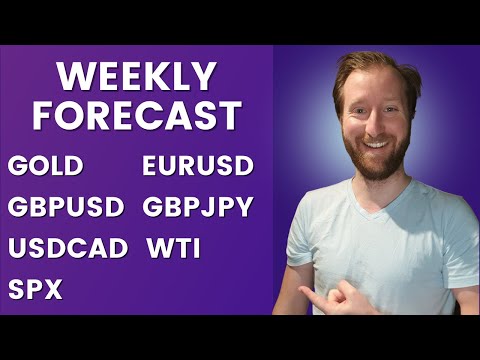 Weekly Forex forecast | GOLD, EURUSD, OIL, S&P, GBPJPY
