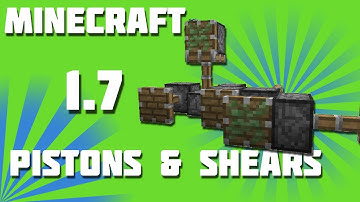 Minecraft Beta 1.7 Update News | All Informations about Pistons, Shears and more [NEW] [Full HD]