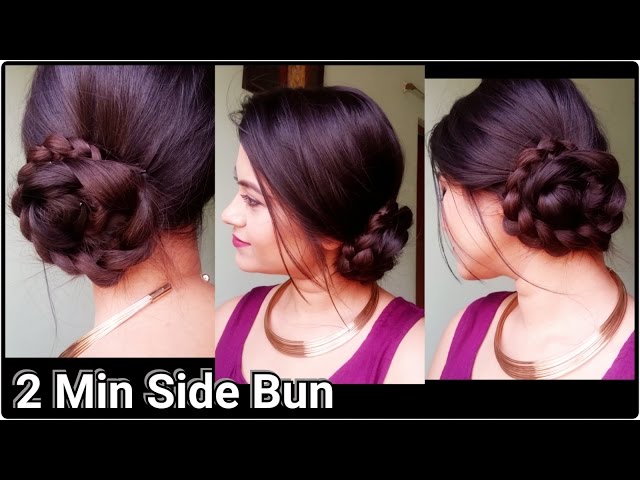 3 SPRING HIGH BUNS 🌸 | Easy Hairstyles - YouTube