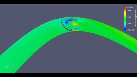 velocity flow   transient simulation   flow over throttle body