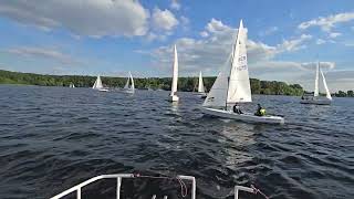 Start der SV03-Mittwochsregatta vom 8.5.2024