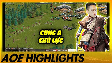 Cung A Baby nhưng Chim Sẻ Đi Nắng vẫn CẦM CHỦ LỰC SIÊU CỨNG | AoE Highlights