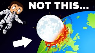 What Happens if the Moon Crashes into Earth?