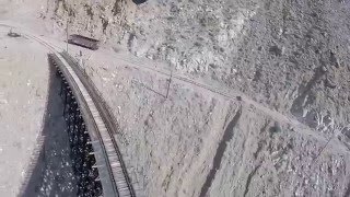 Aerial Carrizo Gorge and Goat Canyon Trestle