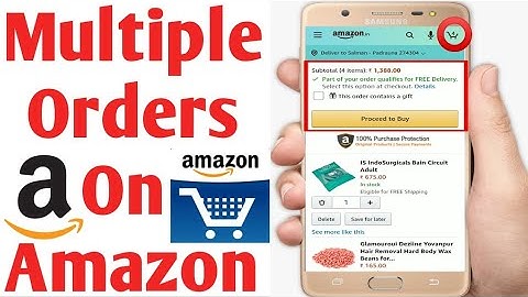 How To Order Aka Buy Multiple Products On Amazon In One Package | Buy Multiple Items On Amazon