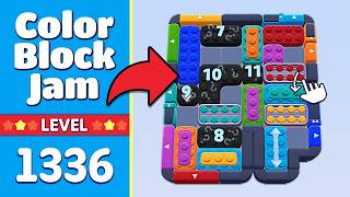 Color Block Jam Level 1336 1337 Complete Walkthrough Solution